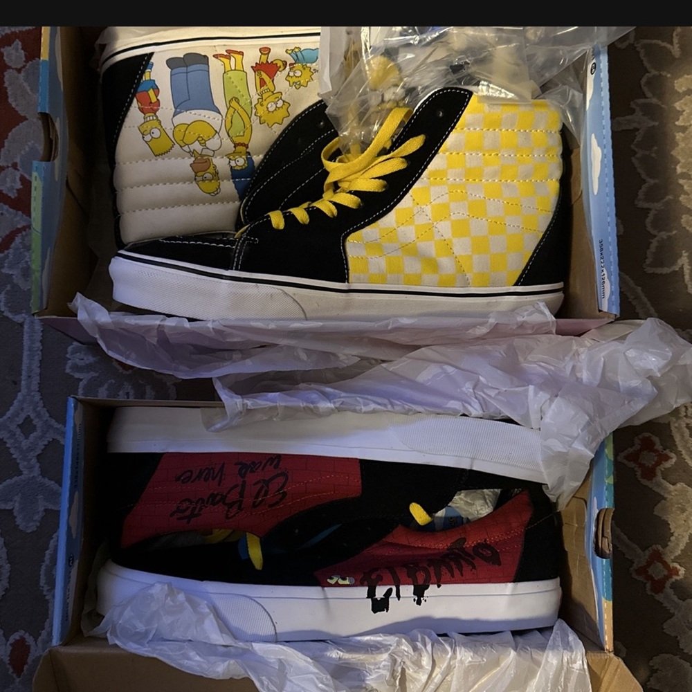 Vans Simpsons Low-Top Sneakers